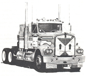 Imagem de veiculo pesado ( camio) equipado com antenas de CB