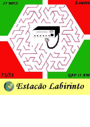 Simbolos das esta��es Lusit�nia CB e Labirinto, esta��es respons�veis por este site. 